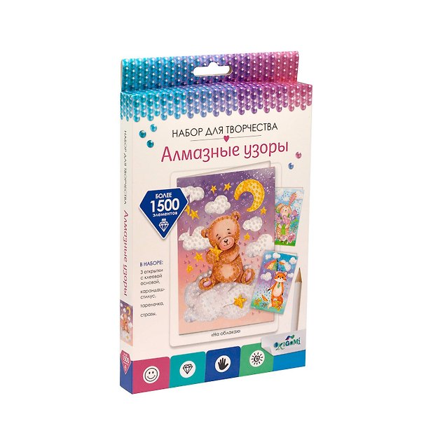 Набор для творчества Origami. Алмазные узоры «На облаках» 2947189 — 1
