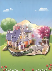 Пазл 3D Дом у моста (DT-1035) (упаковка)