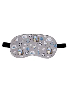 Маска для сна СПб Кот с шарфом (пакет)