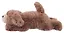 Мягкая игрушка Песик пушистый (коричневый) (60см) (12-20251028-9L/2) — 3135988 — 3