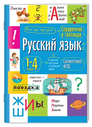 Книга Русский язык. 1- 4 класс. Справочник в таблицах ()