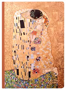 Блокнот Густав Климт Поцелуй