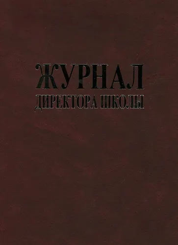Журнал директора школы 310812 — 1