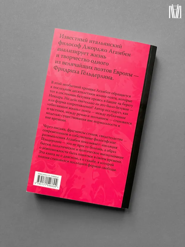 Книга Безумие Гёльдерлина. Жизнь, поделенная надвое (Джорджо Агамбен) — 6