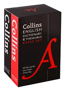 English Dictionary & Thesaurus. Boxed Set. All the words you need, every day