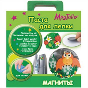 Набор для творчества, Mag Taller, Паста для лепки, "Магниты", коробка