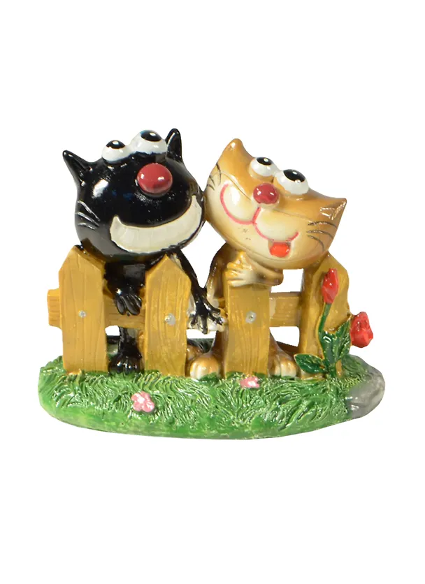 Фигурка Влюбленные кошки (156-150) (9,3х7см) 2487489 — 1