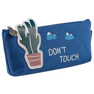 Пенал на молнии «Фламинго и кактусы», 20 х 8 см