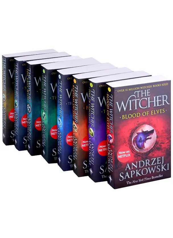 Книга The Witcher Boxed Set (комплект из 8 книг) (Анджей Сапковский) — 2