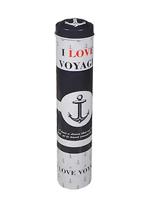 Пенал бело-синий Якорь (003308) (Карамба)