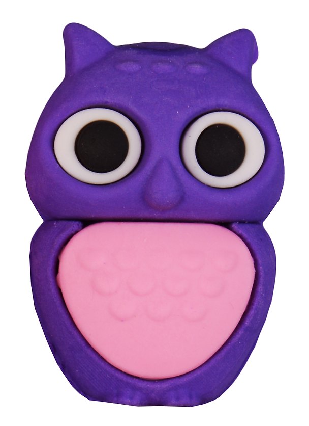 Ластик «Яркие совы. Owls», Sunbaby, в ассортименте 241272 — 1