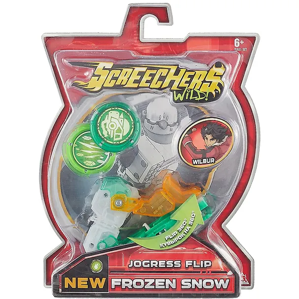 Игрушка ТМ Screechers Wild Дикие Скричеры. Машинка-трансформер Фроузен Сноу л5 2778482 — 1