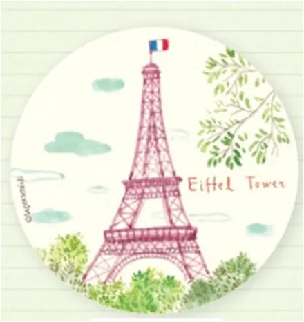 Карманное зеркало Eiffel 2 (D12-18) 2372649 — 1