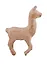 Фигурка из папье-маше объемная Лама 10,5*4*15см (AP163C) — 2700488 — 2