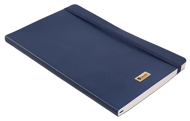 Книга для записей «Elegance» А5, 80 листов в линейку, синяя, Schiller 3095776 — 5