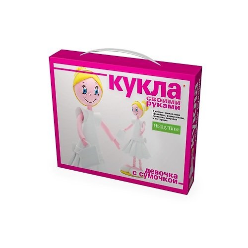 Набор для творчества Hobby Time. Кукла своими руками «Девочка с сумочкой» 339935 — 1