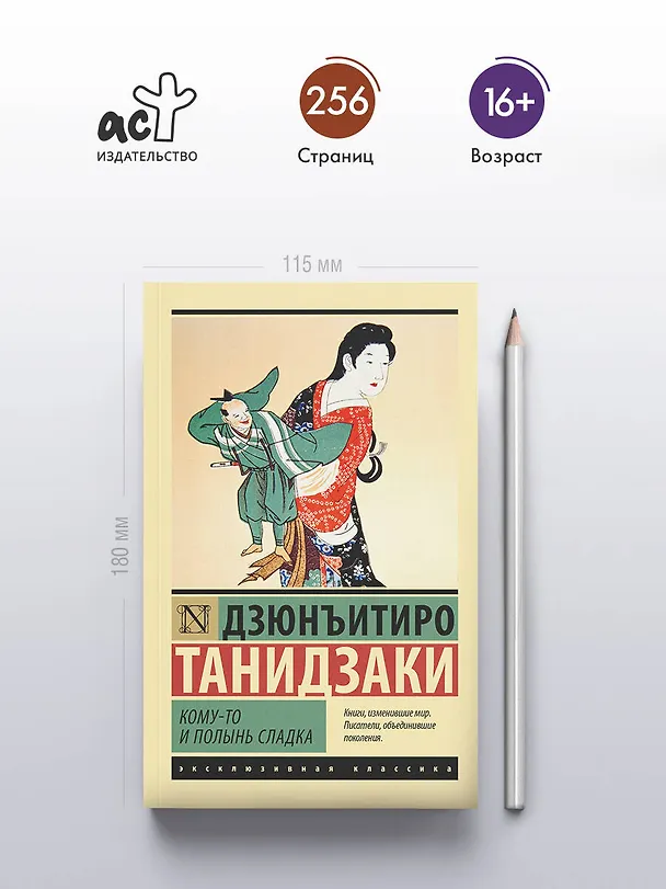 Книга Кому-то и полынь сладка (Дзюнъитиро Танидзаки) — 5