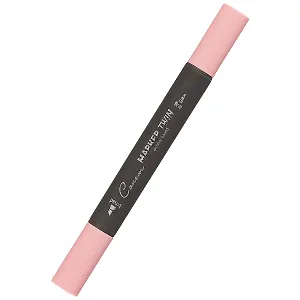 Маркер художественный "Сонет" пастельн. розовый, двухсторон., тонк. и широк.долото, Сонет