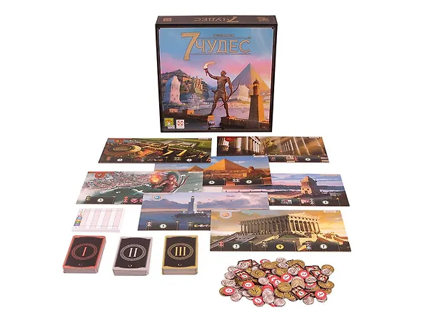НИ 7 чудес (на рус.) (10+) (коробка) (Стиль жизни) 2858284 — 2