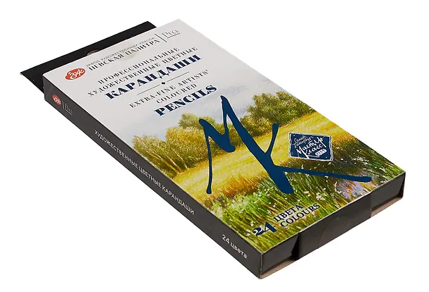 Карандаши цветные "Мастер-Класс" 24 цвета, картонная коробка, подвес, Мастер-Класс 3035464 — 3