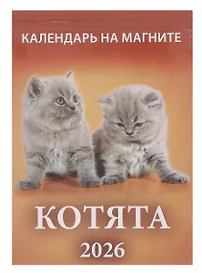 Календарь 2026г 96*135 "Котята " на магните