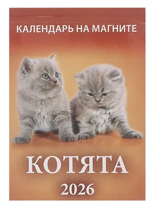 Календарь 2026г 96*135 "Котята " на магните 3109038