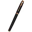 Ручка-роллер Parker, IM Premium Black/Gold GT, подарочная черная — 250212 — 1