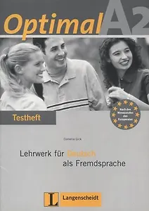 Optimal A2. Lehrwerk für Deutsch als Fremdsprache: Testheft (+ CD)