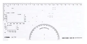 Линейка офицерская, гибкая