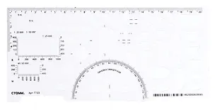 Линейка офицерская, гибкая 247704