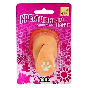 ACTION! Fancy Creative Панч креативный Лапа одинарный, d=16мм в блистере