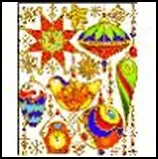 Новогоднее оконное украшение (22250) (30х38см) (Феникс-Презент) 2293705 — 2