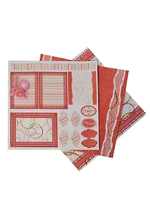 Набор для скрапбукинга HOBBY (899125) (330-2089) (2шт) (30,5х30,5см) (+элементы для декора) (упаковка)