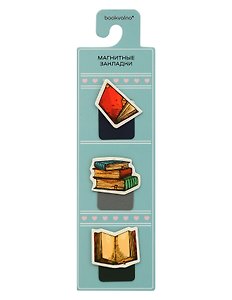 Магнитные закладки Книги (3шт) (12-202602-MSH10/17)