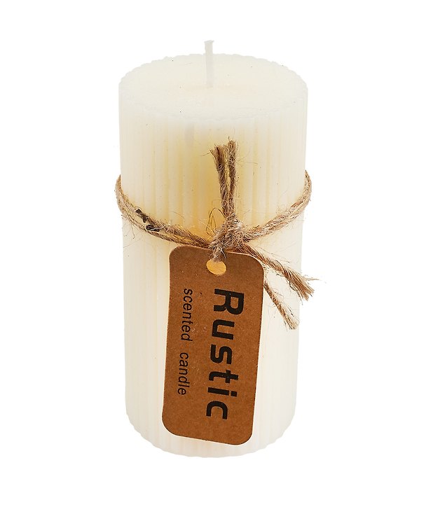 Свеча-столбик ароматическая Rustic (яблоко с корицей) (10х5) 2994382 — 1