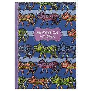 Блокнот «Always on my own», 192 страницы, А5