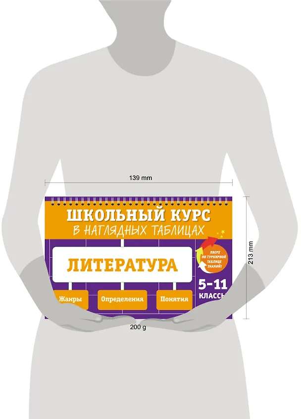 Книга Литература. 5-11 классы. Школьный курс в наглядных таблицах (Елена Маханова) — 17