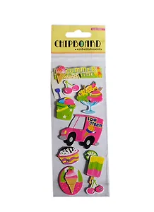 Fun Kingdom Декоративные объемные наклейки (CB-933A) (упаковка)