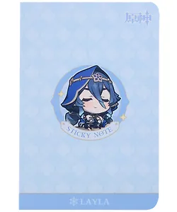 Блоки для записей, 4 штуки "Chibi Expression Layla" диспенсер-книжка