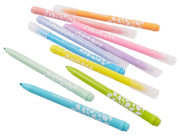 Фломастеры «Pastel» Maped, 10 цветов, смываемые 2984913 — 4