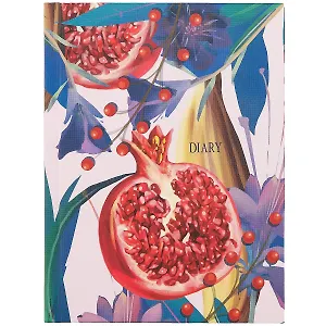 Ежедневник недат. А6 128л "Сочный гранат" 7БЦ, покрытие Soft touch, офсет