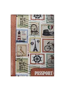 Обложка для паспорта Марки с башнями и маяками