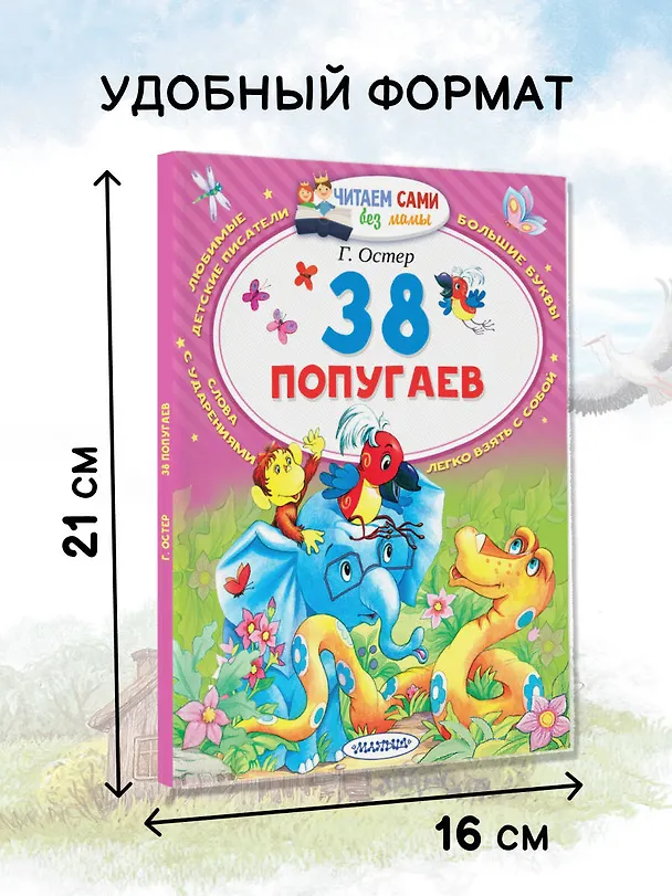 Книга 38 попугаев (Григорий Остер) — 6