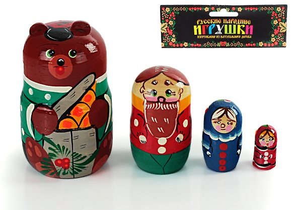 Игрушка, Матрёшка Маша и Медведь 325170 — 1