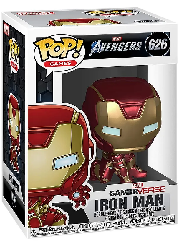 Фигурка Funko POP! Bobble Marvel Avengers Game Iron Man (Stark Tech Suit) 2928800 — 2