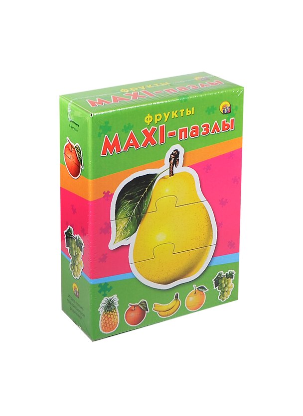 Макси-пазлы Фрукты (ПМ-7978) (6 картинок) (Рыжий кот) (3+) 2416270 — 1