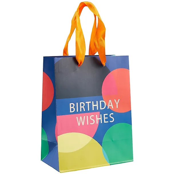 Пакет А5 23*18*10 "Birthday wishes" нейтр., бум.мат.ламинат 261687 — 1