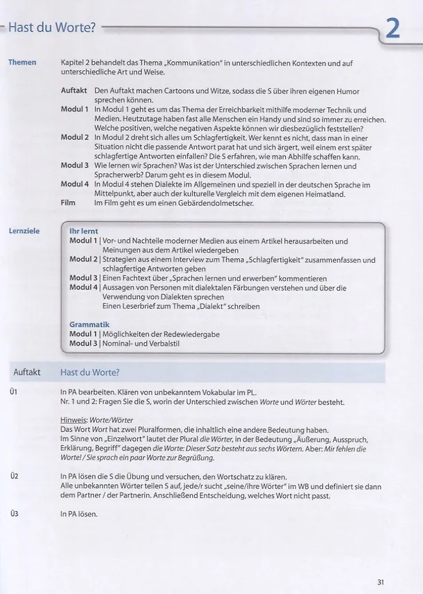 Книга Aspekte junior. Mittelstufe Deutsch. Lehrerhandbuch C1 () — 4