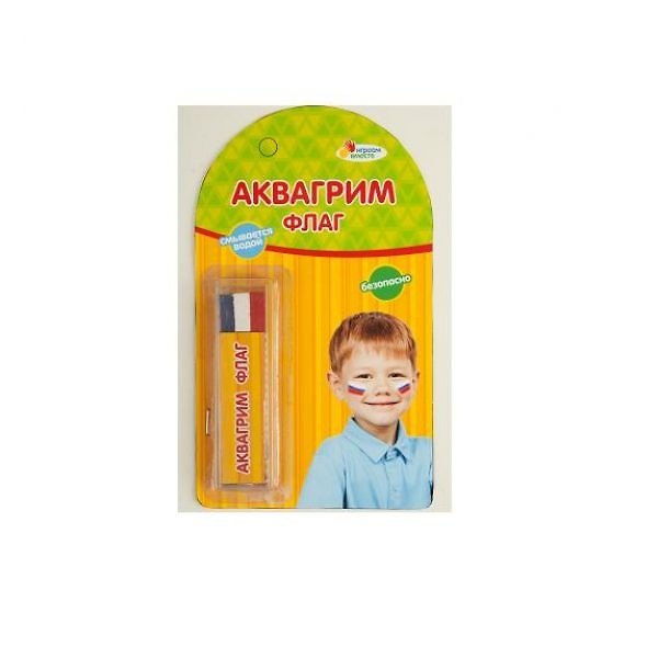 Аквагрим Флаг (AG3M09) (169080) (3 цв.) (Играем вместе) (блистер) 2385864 — 1