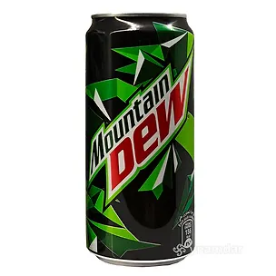 Напиток безалкогольный газированный Mountain DEW (Иордания, Ирак), 0,33 л (ж/б) 3129754